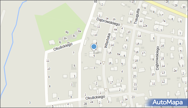 Nowogard, Wileńska, 6, mapa Nowogard