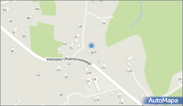 Nowy Sącz, Wieniawy-Długoszowskiego Bolesława, gen., 97, mapa Nowego Sącza