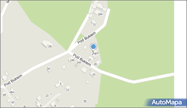 Orzesze, Wiosny Ludów, 27A, mapa Orzesze