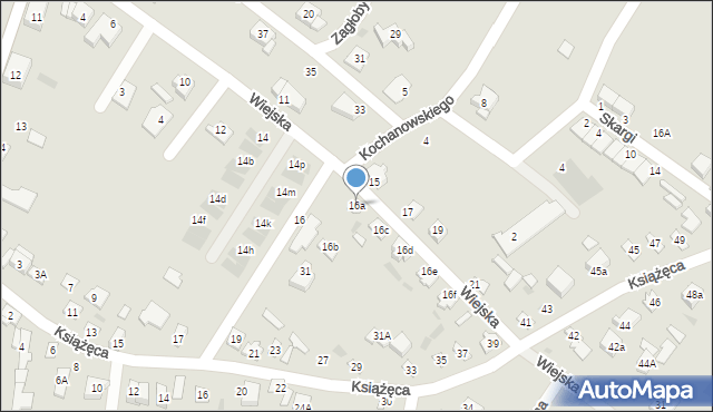 Ostrów Mazowiecka, Wiejska, 6, mapa Ostrów Mazowiecka