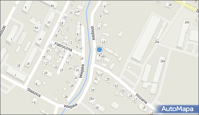 Ostrowiec Świętokrzyski, Wiejska, 19, mapa Ostrowiec Świętokrzyski