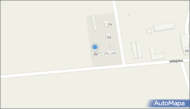 Pawłowice, Wiejska, 28a, mapa Pawłowice