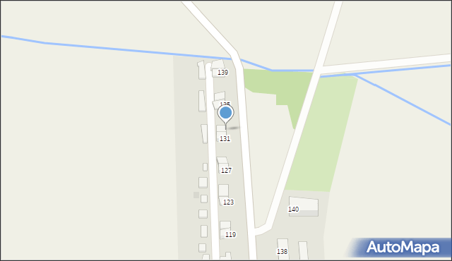 Pawłowice, Wielkopolska, 133, mapa Pawłowice