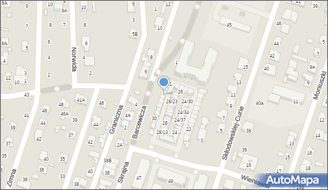 Piastów, Wieniawskiego Henryka, 30/4, mapa Piastów