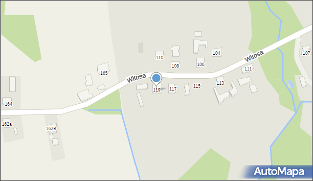 Pilzno, Witosa Wincentego, 119, mapa Pilzno