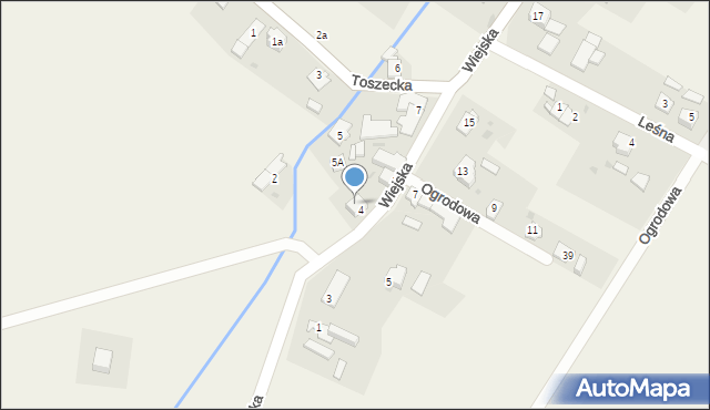 Pisarzowice, Wiejska, 5a, mapa Pisarzowice