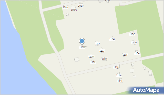 Podjazy, Widna Góra, 110N, mapa Podjazy