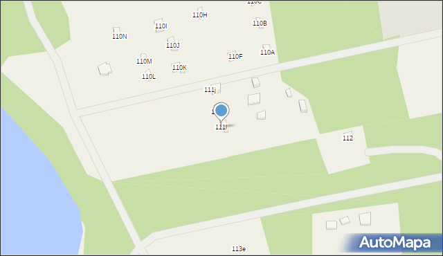 Podjazy, Widna Góra, 111l, mapa Podjazy