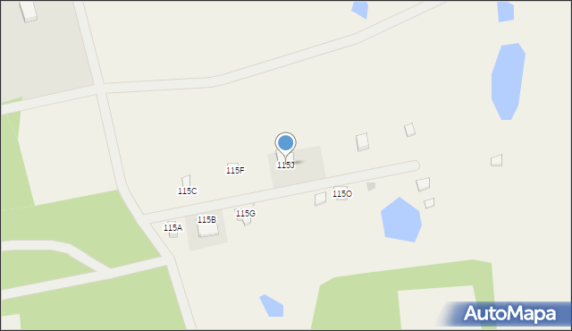 Podjazy, Widna Góra, 115J, mapa Podjazy