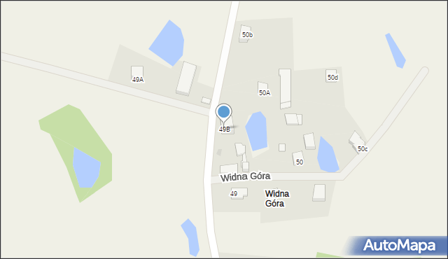 Podjazy, Widna Góra, 49B, mapa Podjazy