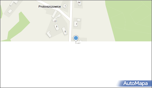 Proboszczowice, Wiejska, 3, mapa Proboszczowice