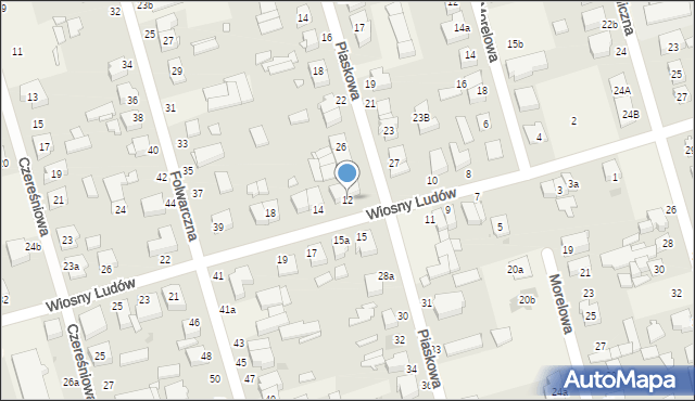 Przeźmierowo, Wiosny Ludów, 12, mapa Przeźmierowo