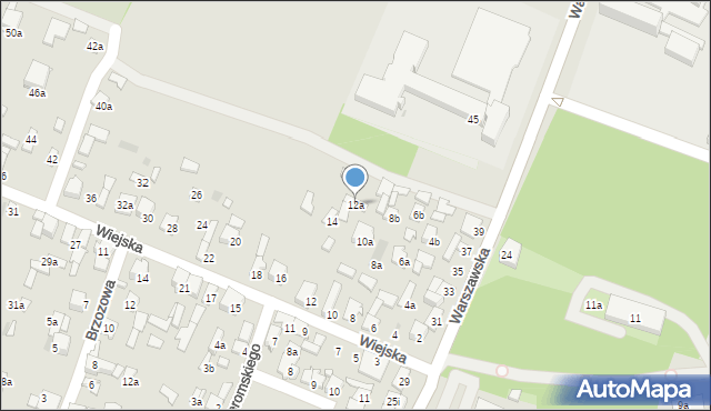 Przysucha, Wiejska, 12a, mapa Przysucha