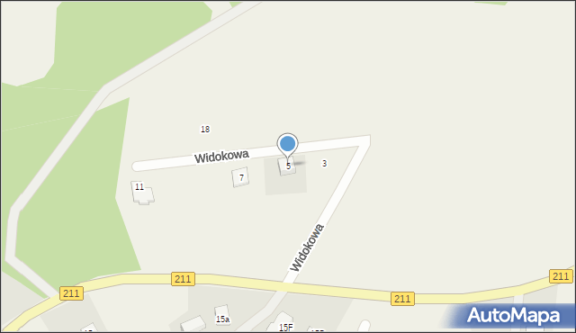 Puzdrowo, Widokowa, 5, mapa Puzdrowo