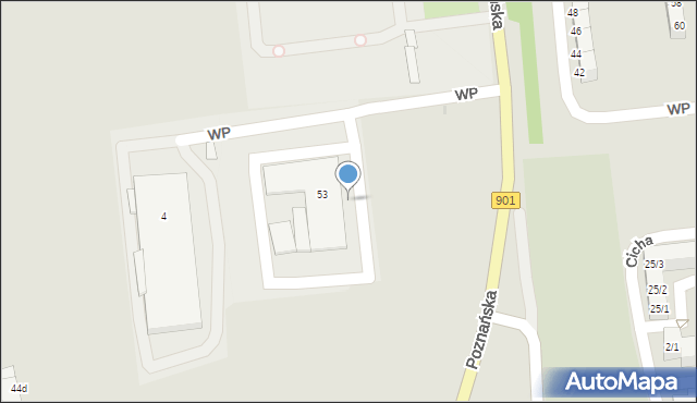 Pyskowice, Wielowiejska, 54, mapa Pyskowice