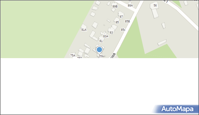 Radom, Witosa Wincentego, 77B, mapa Radomia