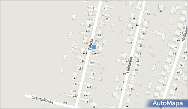 Radomsko, Witosa Wincentego, 105, mapa Radomsko