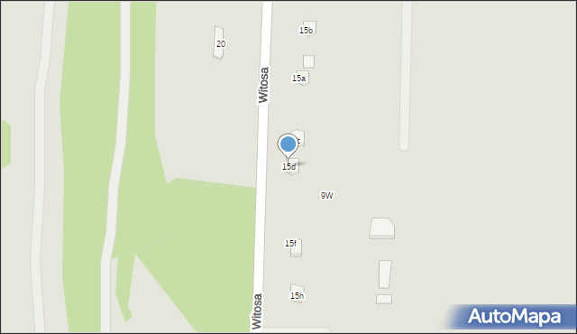 Ropczyce, Witosa Wincentego, 15d, mapa Ropczyce