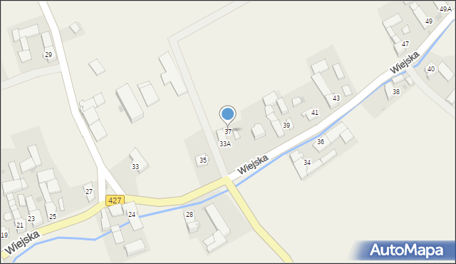 Roszowice, Wiejska, 37, mapa Roszowice