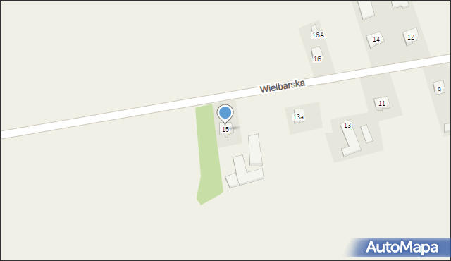 Rozogi, Wielbarska, 15, mapa Rozogi