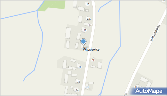 Roztylice, Witosławice, 19, mapa Roztylice