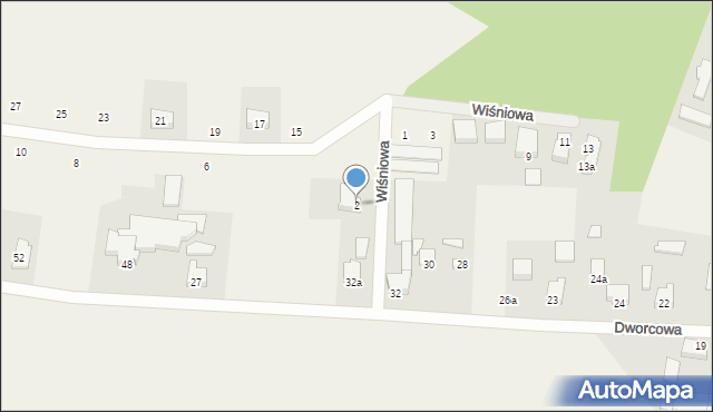 Rytel, Wiśniowa, 2, mapa Rytel