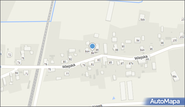 Rzeszotary, Wiejska, 84, mapa Rzeszotary