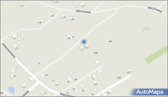 Rzeszów, Wichrowa, 36, mapa Rzeszów