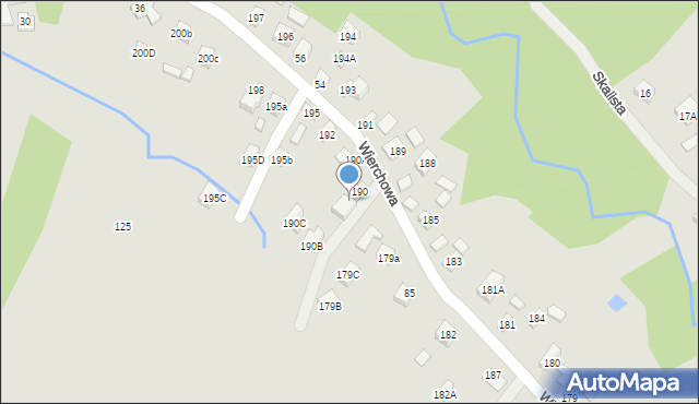 Rzeszów, Wierchowa, 101, mapa Rzeszów