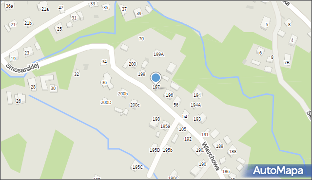 Rzeszów, Wierchowa, 60, mapa Rzeszów