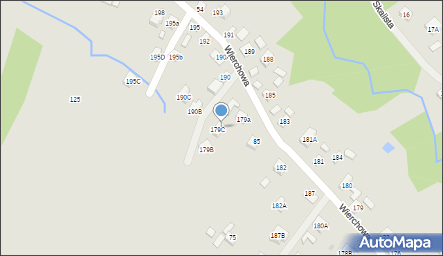 Rzeszów, Wierchowa, 89, mapa Rzeszów