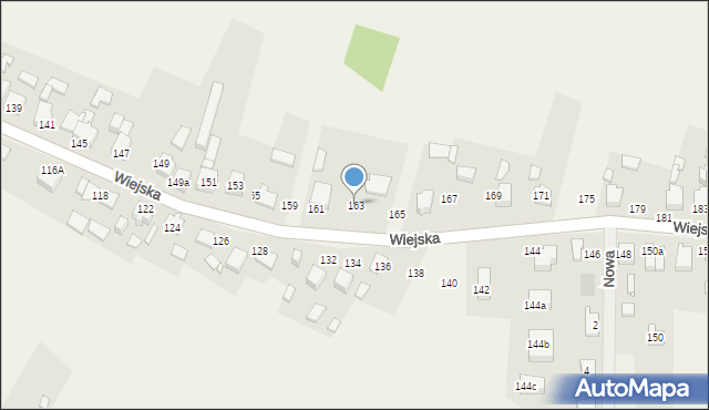 Sarnów, Wiejska, 163, mapa Sarnów