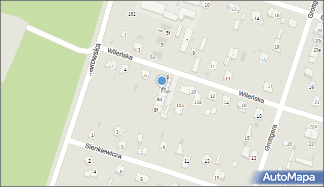 Skarżysko-Kamienna, Wileńska, 8c, mapa Skarżysko-Kamienna