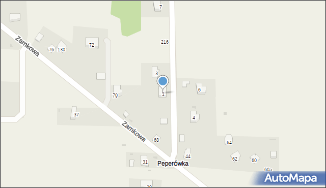 Smardzowice, Widokowa, 1, mapa Smardzowice