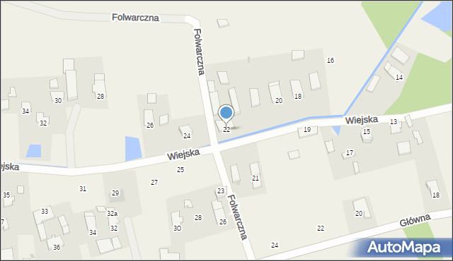 Smogorzów, Wiejska, 22, mapa Smogorzów