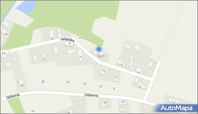 Smogorzów, Wiejska, 8, mapa Smogorzów