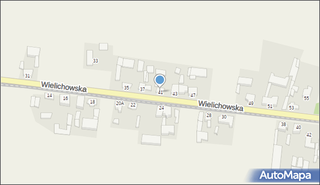 Śniaty, Wielichowska, 41, mapa Śniaty