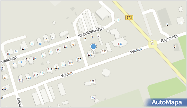 Sokółka, Witosa Wincentego, 131, mapa Sokółka