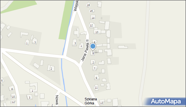 Sokolniki, Wiejska, 4, mapa Sokolniki