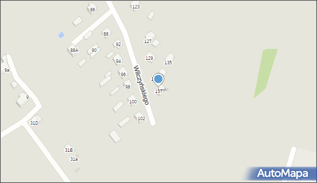 Sokołów Podlaski, Wilczyńskiego, 137, mapa Sokołów Podlaski