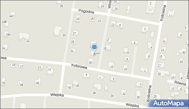 Solec Kujawski, Wiosenna, 28, mapa Solec Kujawski