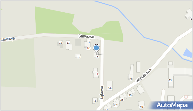 Środa Śląska, Wierzbowa, 3c, mapa Środa Śląska