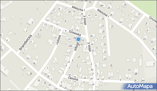 Stalowa Wola, Witosa Wincentego, 16, mapa Stalowa Wola