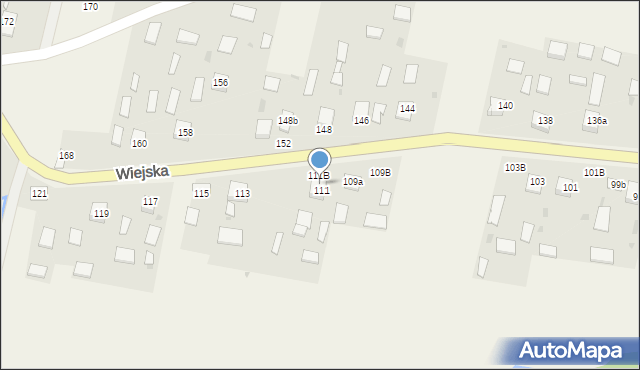 Stare Oleszyce, Wiejska, 111A, mapa Stare Oleszyce