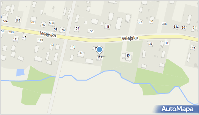 Stare Oleszyce, Wiejska, 37A, mapa Stare Oleszyce