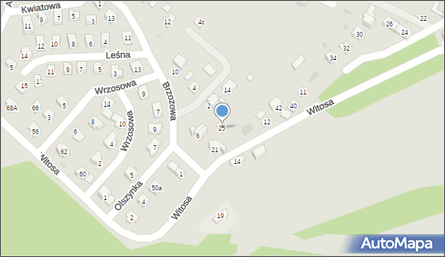 Stary Sącz, Witosa Wincentego, 25, mapa Stary Sącz