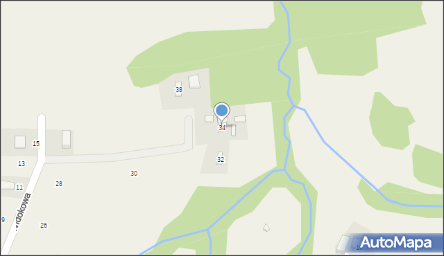 Staszkówka, Widokowa, 34, mapa Staszkówka