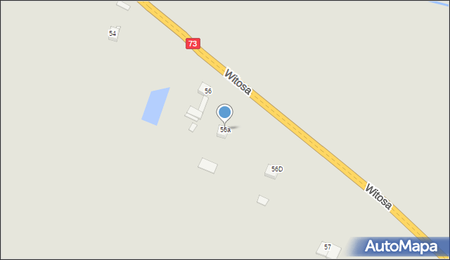 Stopnica, Witosa Wincentego, 56a, mapa Stopnica