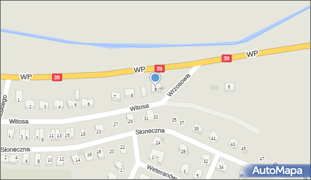 Strzelin, Witosa Wincentego, 9, mapa Strzelin