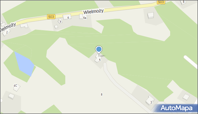 Suchacz, Wielmoży, 6b, mapa Suchacz